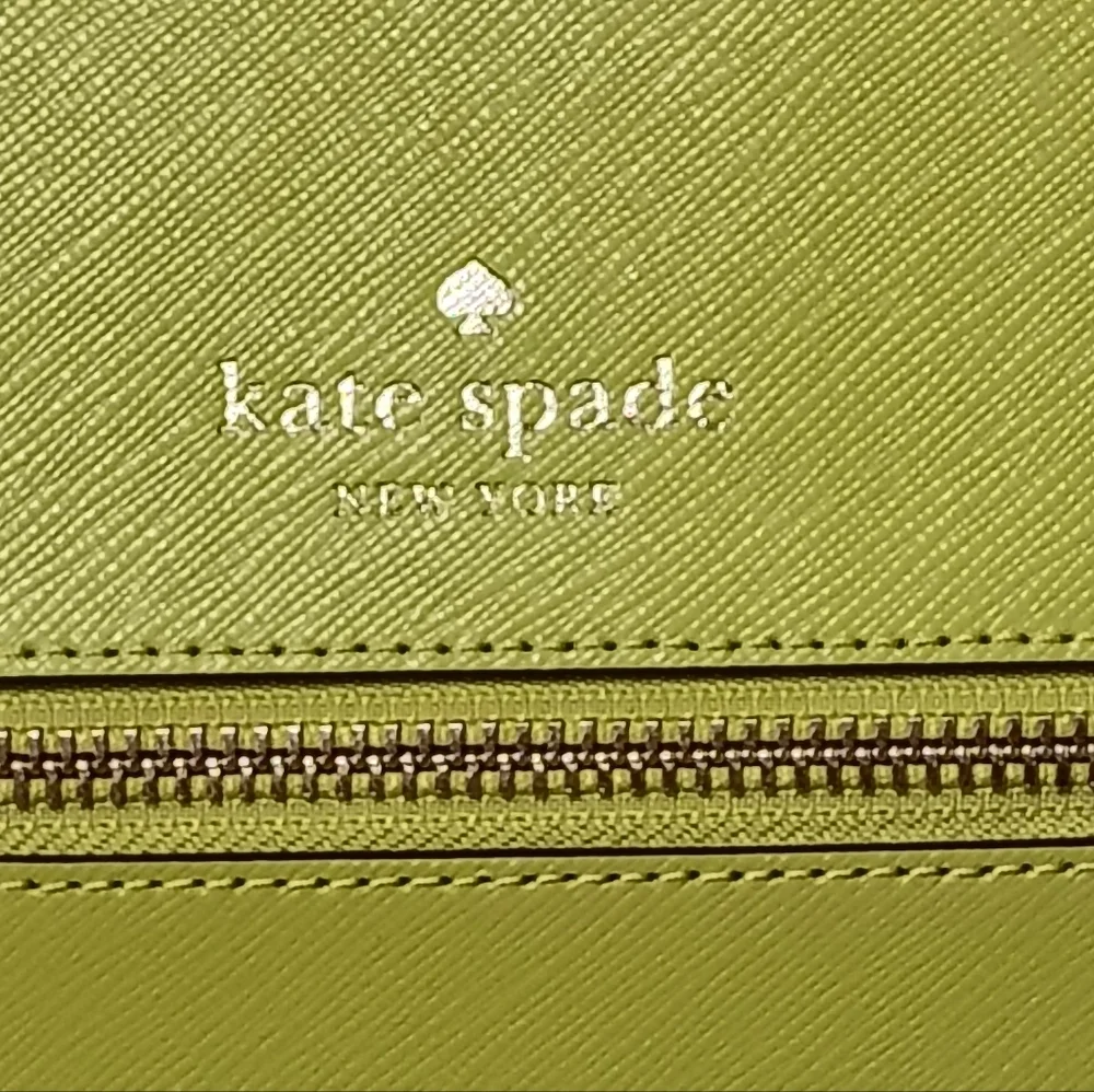 Kate Spade New York Sadie North South Crossbody Bag Color Fern Moss Green NWT